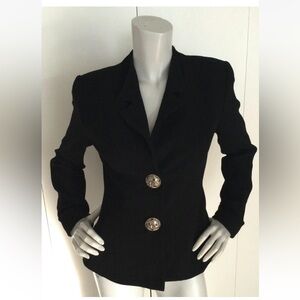 Zelda Vintage Blazer Black Jacket Size 6
